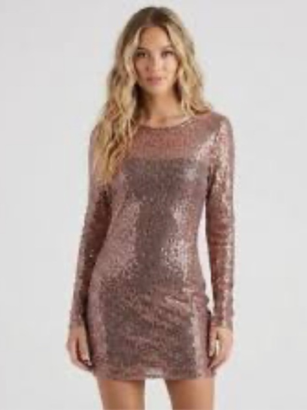 Walter Baker BELLINI Blush Sequin Mini Dress color
CITY SEQUIN MINK